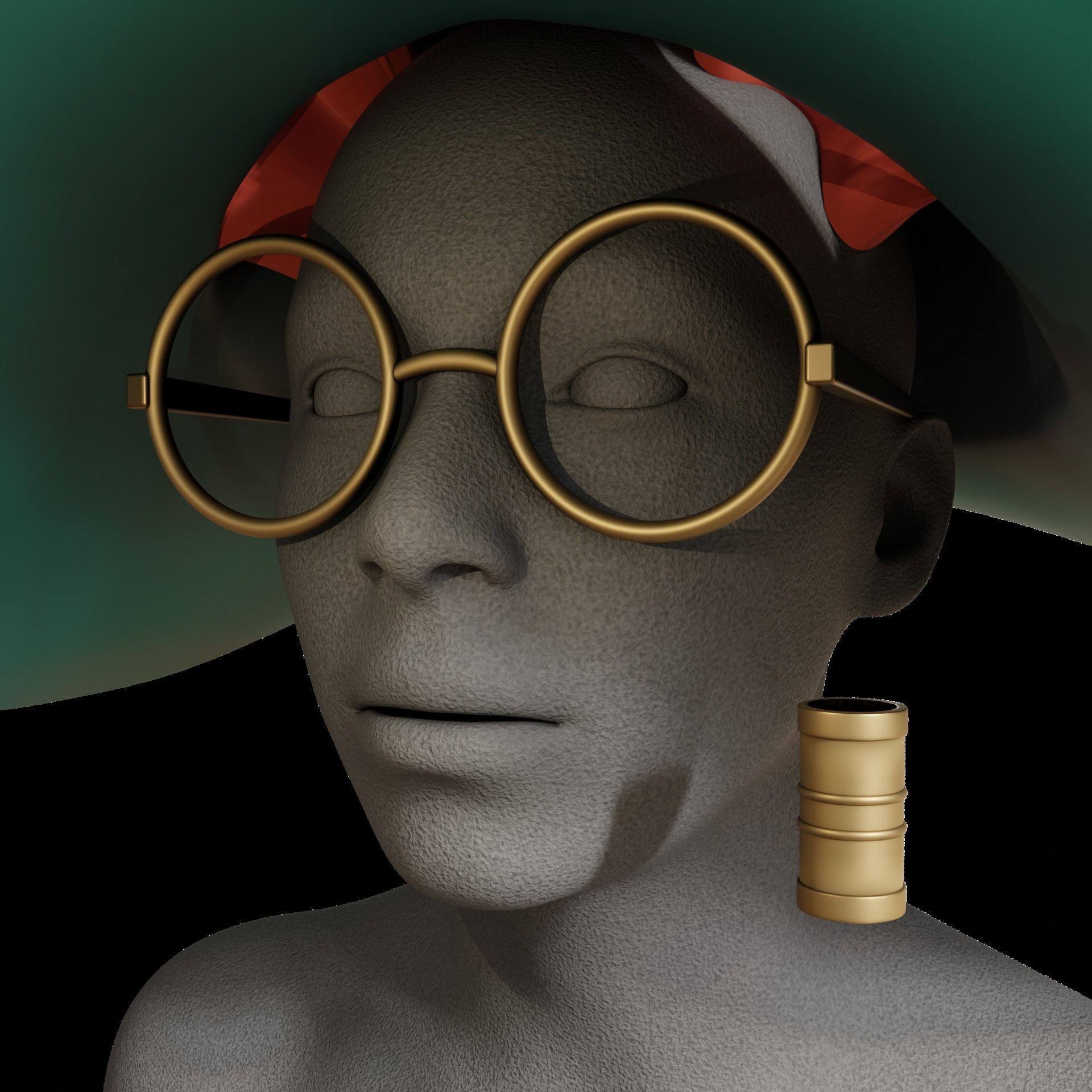 AURORA LEAGUE OF LEGENDS COSPLAY HAT EARS ACCESSORIES 3D print model_17