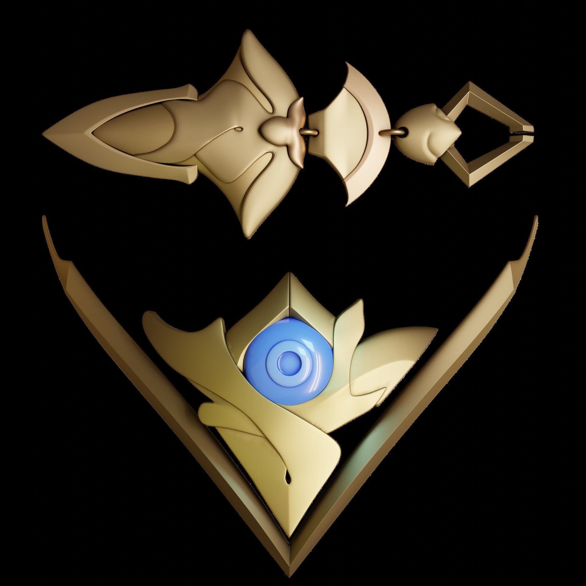 AURORA LEAGUE OF LEGENDS COSPLAY HAT EARS ACCESSORIES 3D print model_10