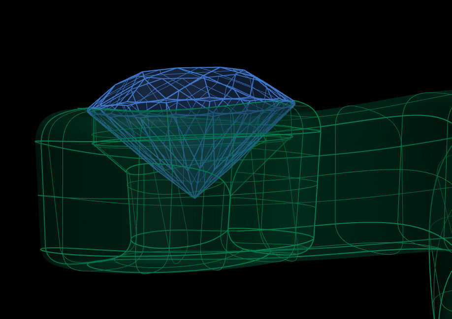 Fashion Ring 3D print model_12