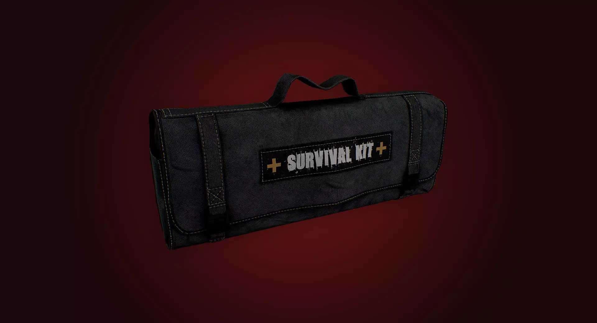 Medical Survival Kit I PBR Model I Game Ready Low-poly 3D model_0