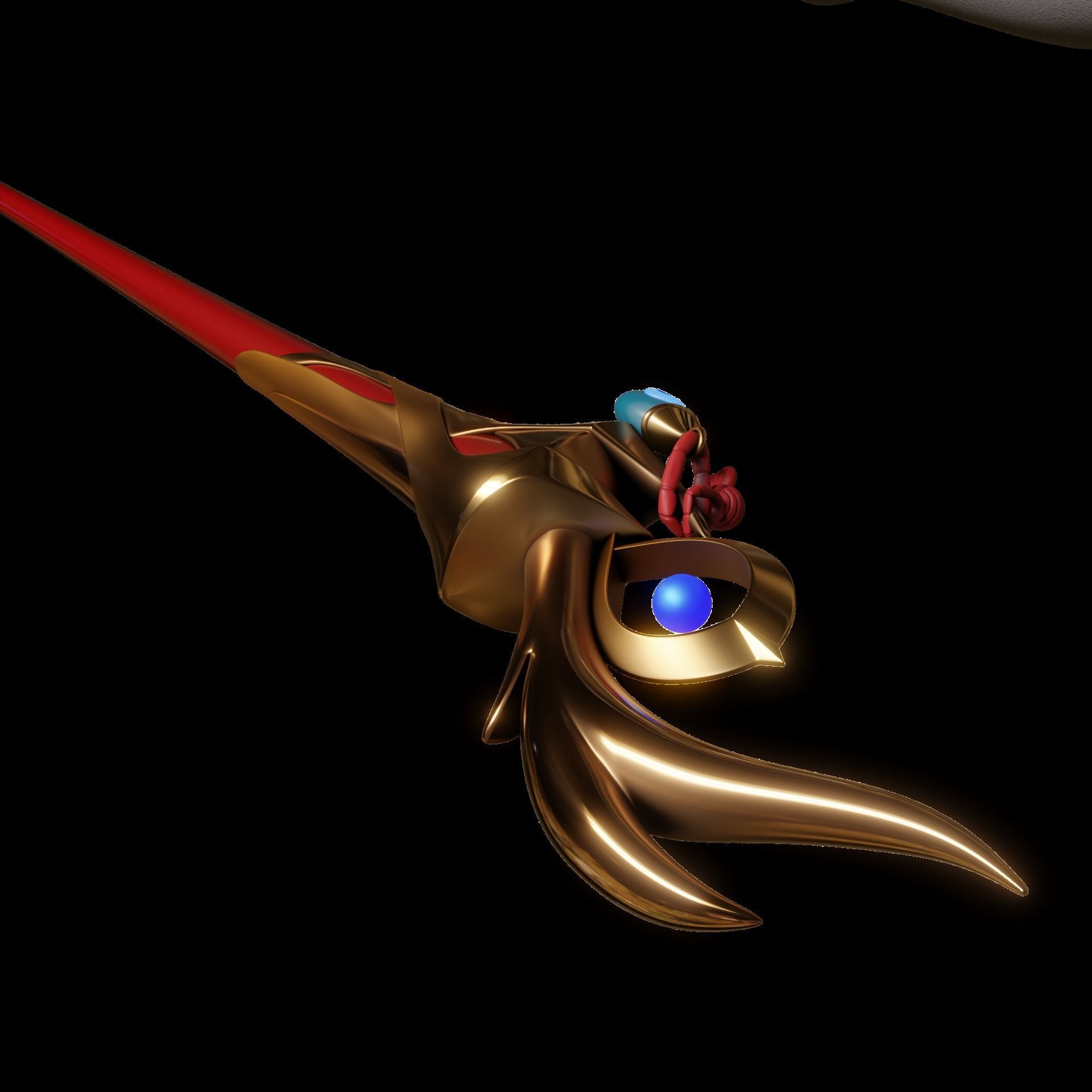 AURORA LEAGUE OF LEGENDS COSPLAY GAME WANG 3D print model_9