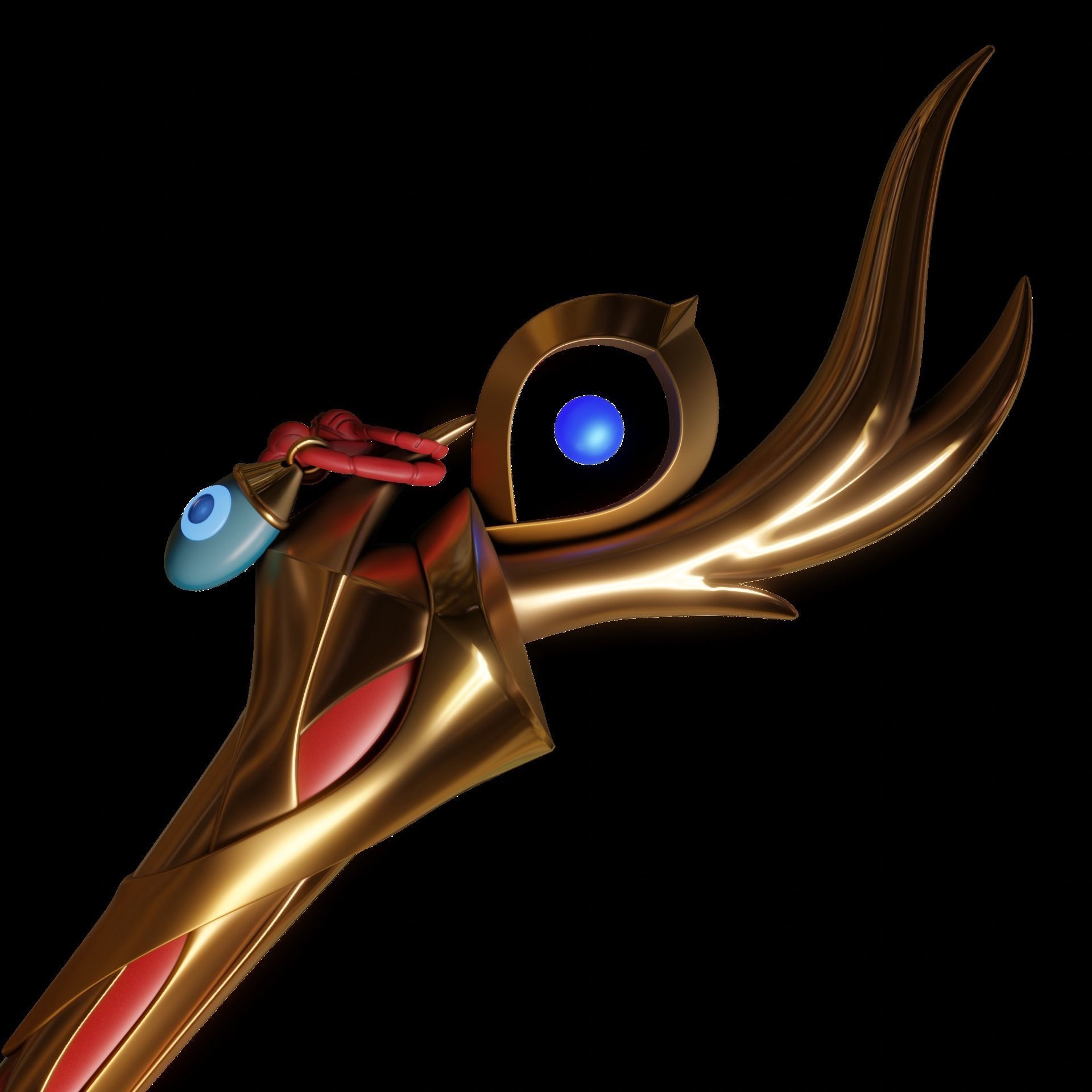 AURORA LEAGUE OF LEGENDS COSPLAY GAME WANG 3D print model_4