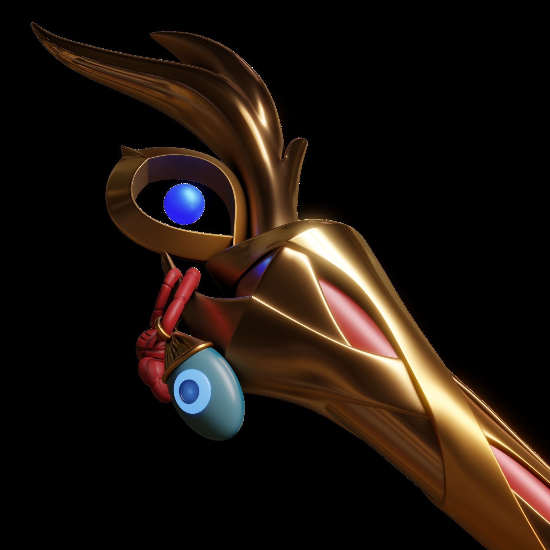 AURORA LEAGUE OF LEGENDS COSPLAY GAME WANG 3D print model_5