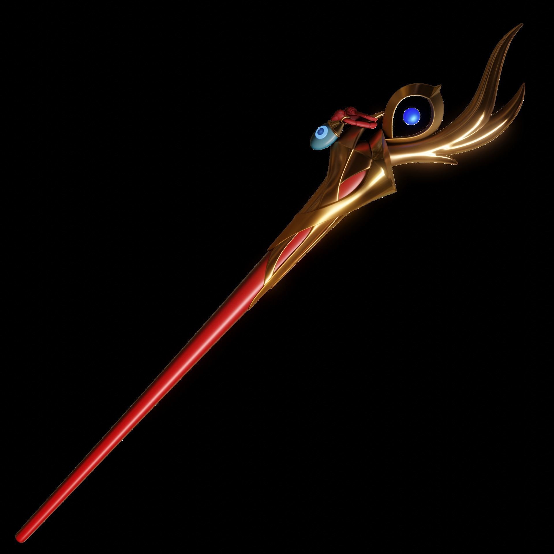 AURORA LEAGUE OF LEGENDS COSPLAY GAME WANG 3D print model_14