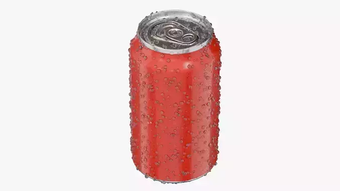 Standard Can with Droplets