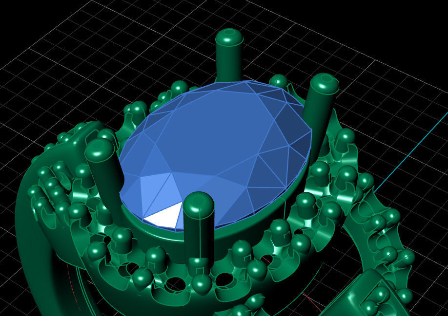 Fashion Ring 3D print model_6