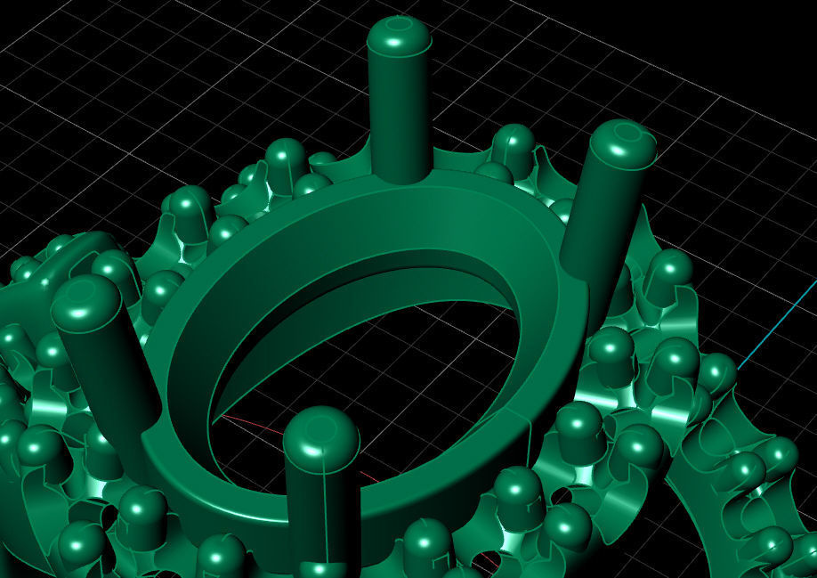 Fashion Ring 3D print model_5