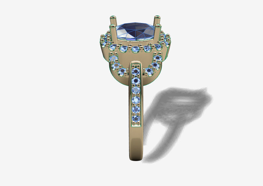 Fashion Ring 3D print model_11