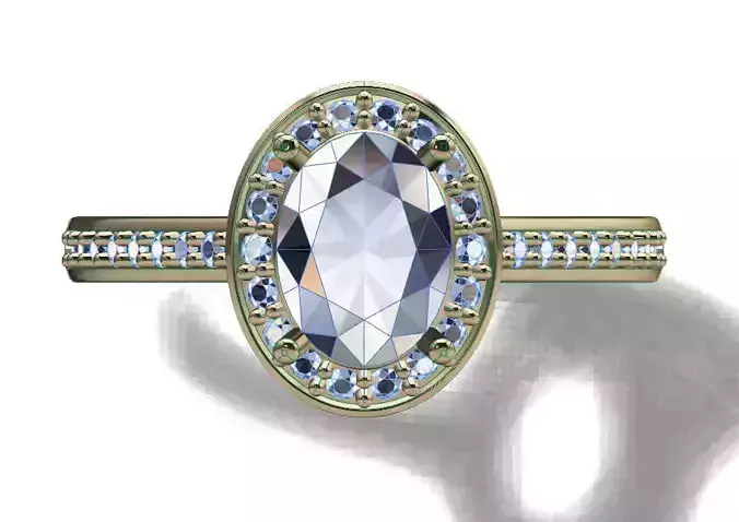 Fashion Ring 3D print model