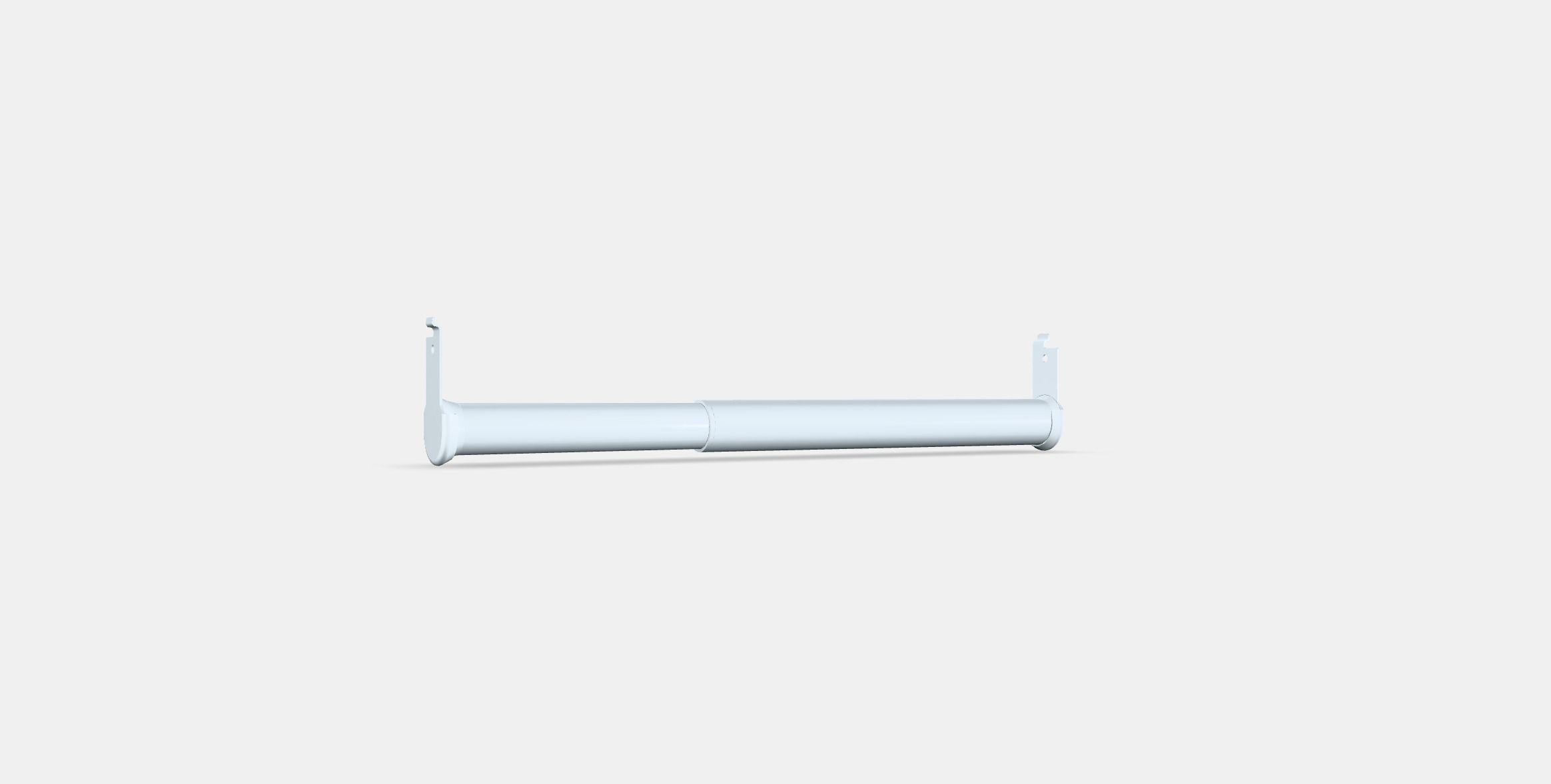 BOAXEL adjustable clothes rail Low-poly 3D model_16