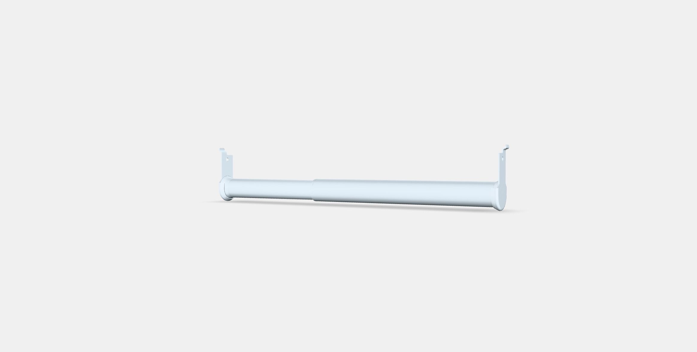BOAXEL adjustable clothes rail Low-poly 3D model_5