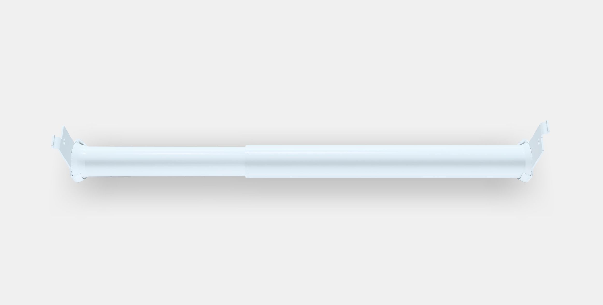 BOAXEL adjustable clothes rail Low-poly 3D model_4