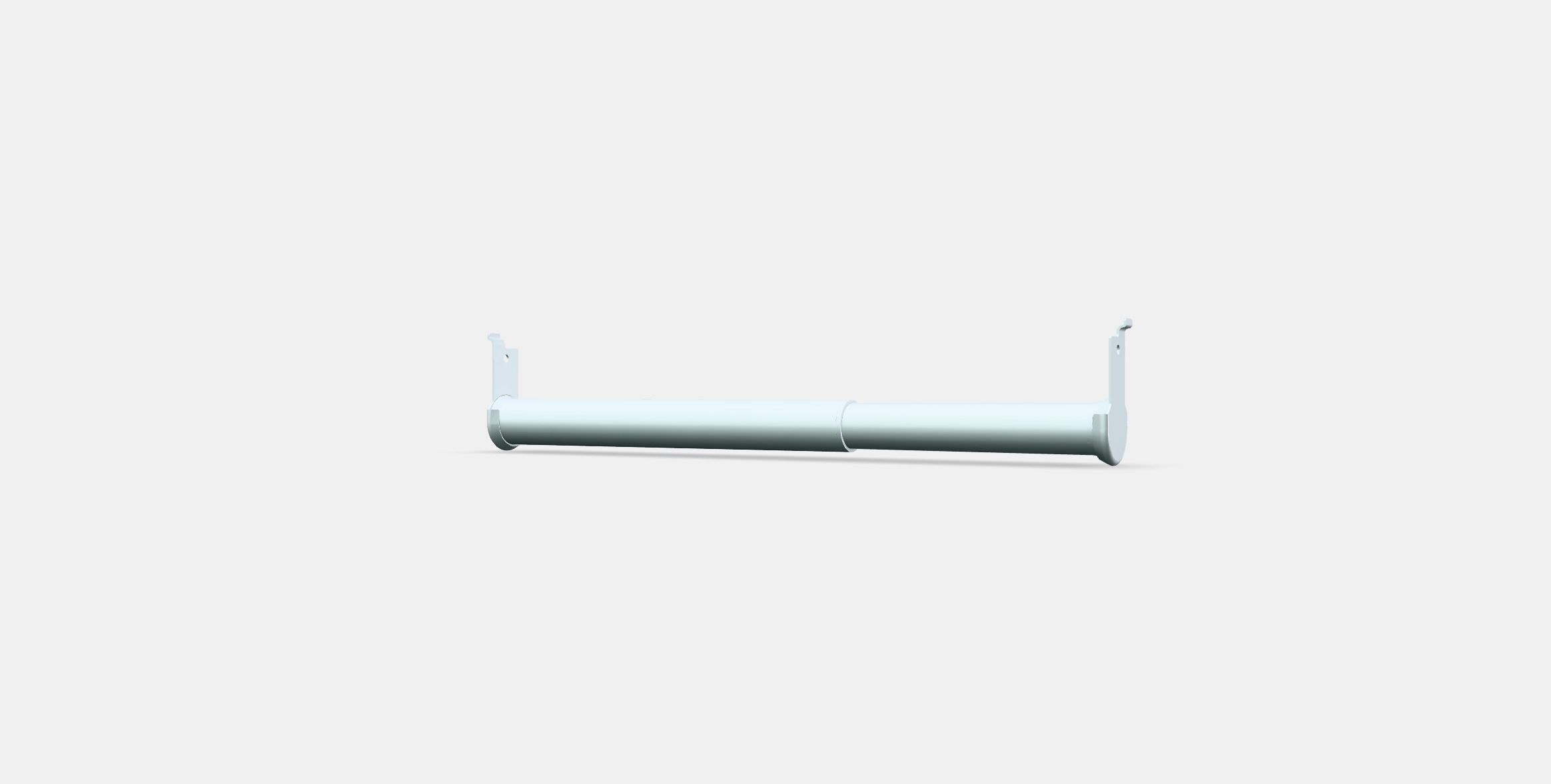 BOAXEL adjustable clothes rail Low-poly 3D model_12