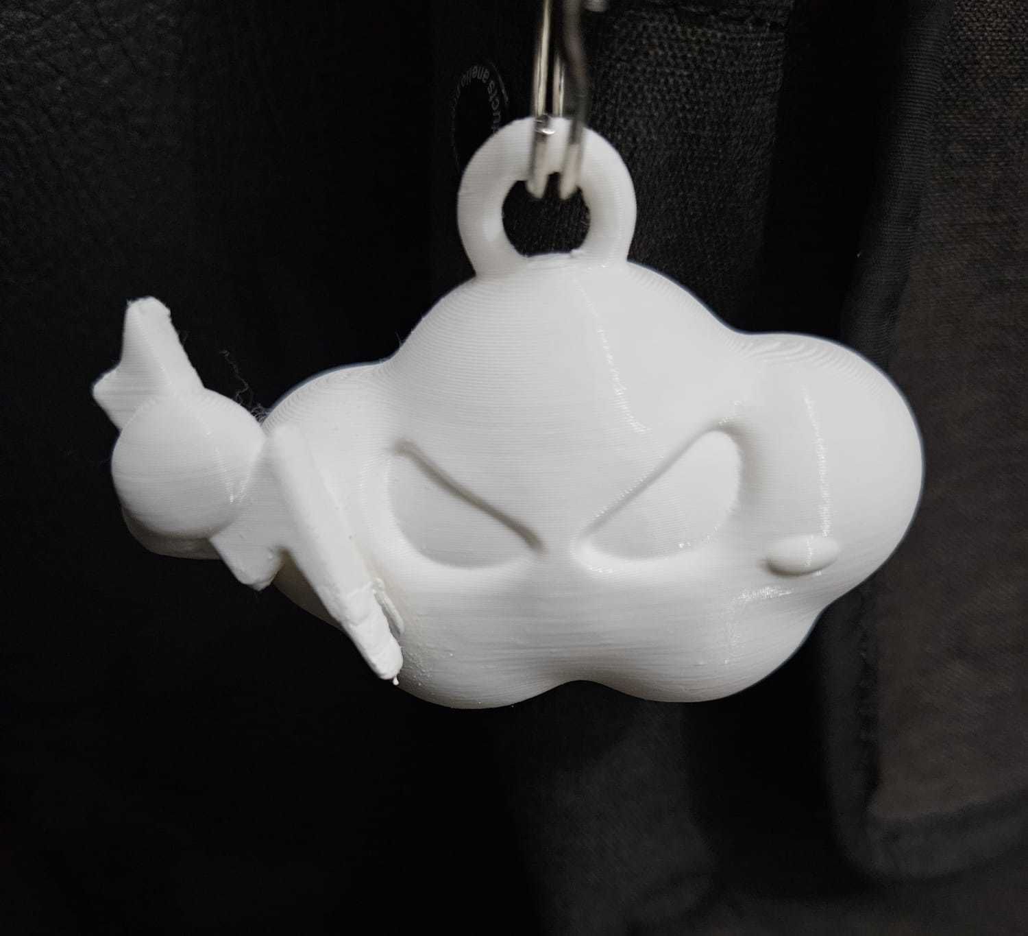 Angry Cloud 3D print model_4