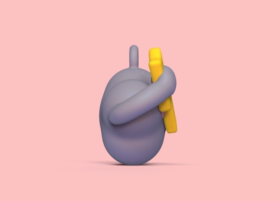 Angry Cloud 3D print model_3