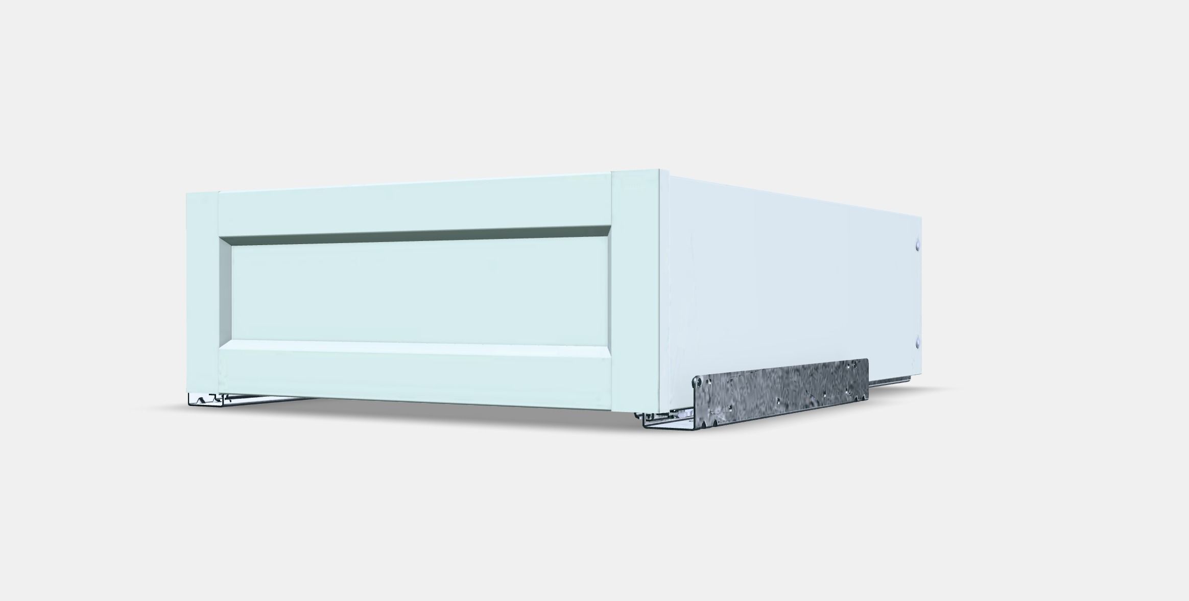 COMPLEMENT Drawer with front frame Low-poly 3D model_13