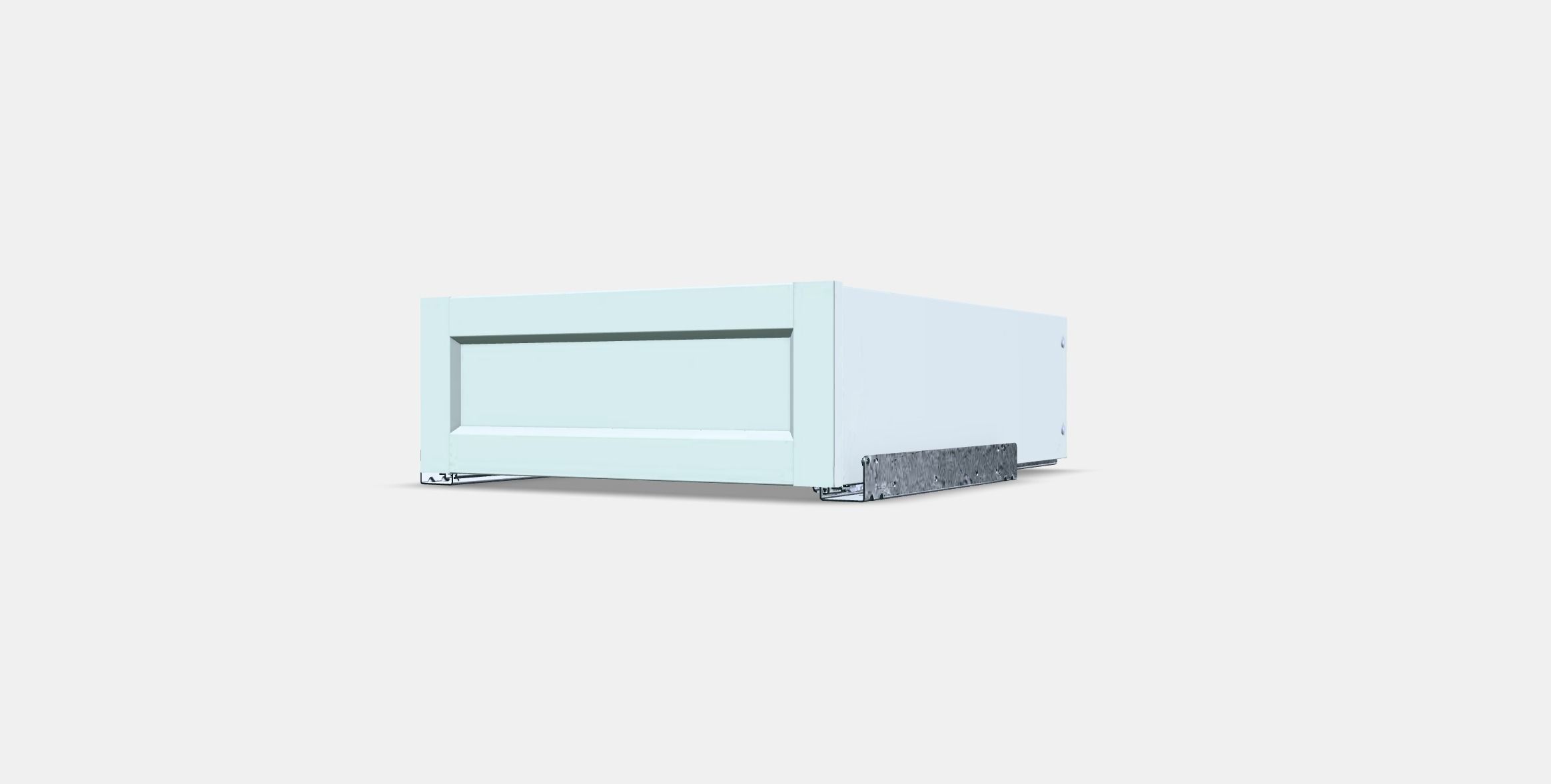 COMPLEMENT Drawer with front frame Low-poly 3D model_12