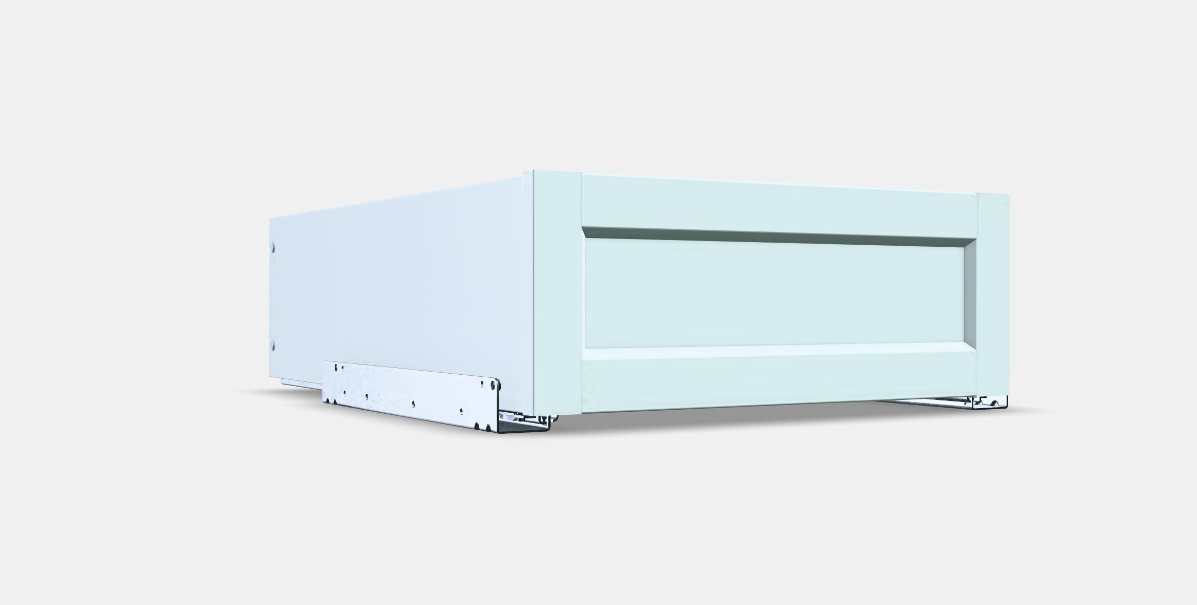 COMPLEMENT Drawer with front frame Low-poly 3D model_9