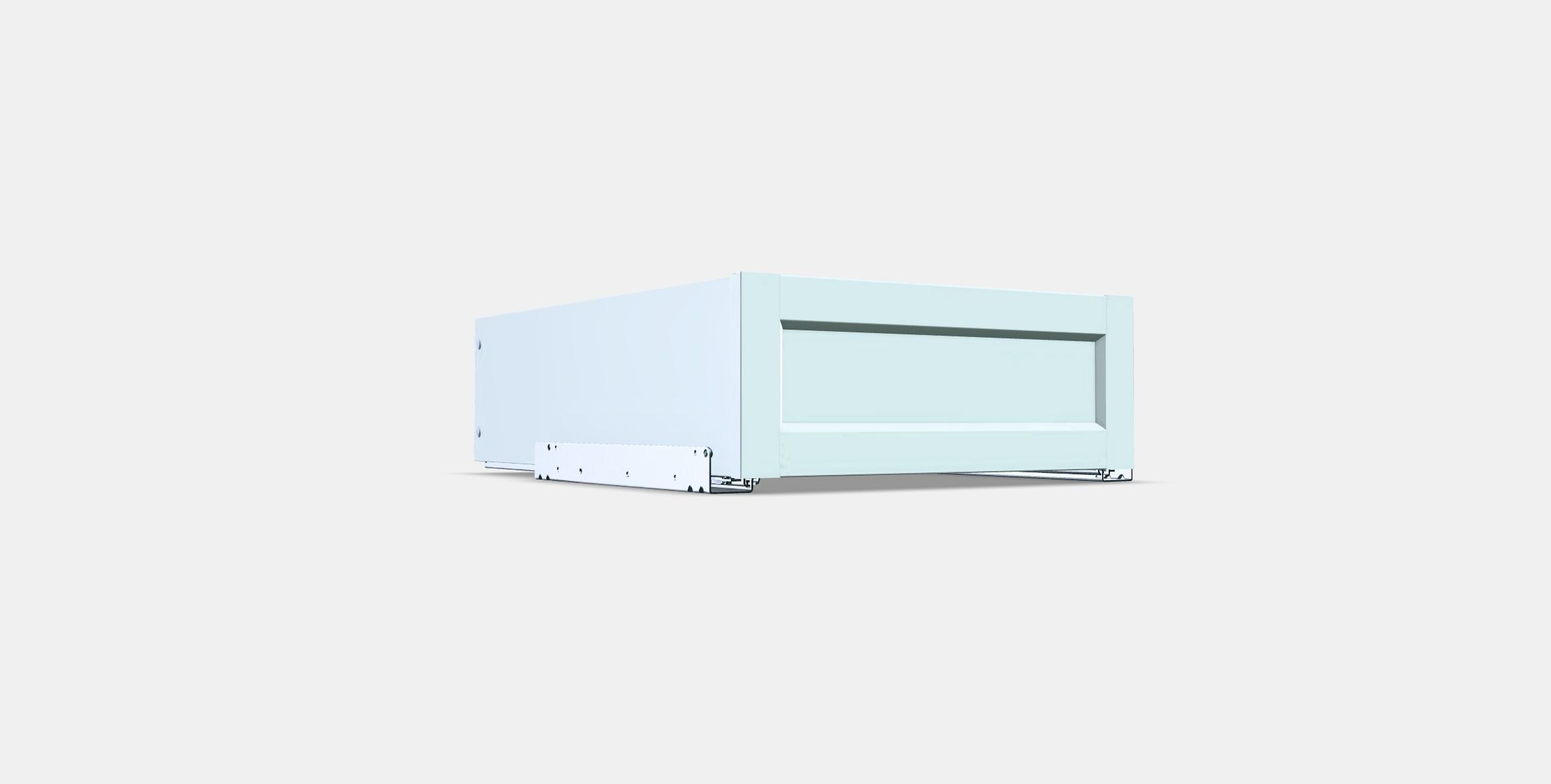 COMPLEMENT Drawer with front frame Low-poly 3D model_3