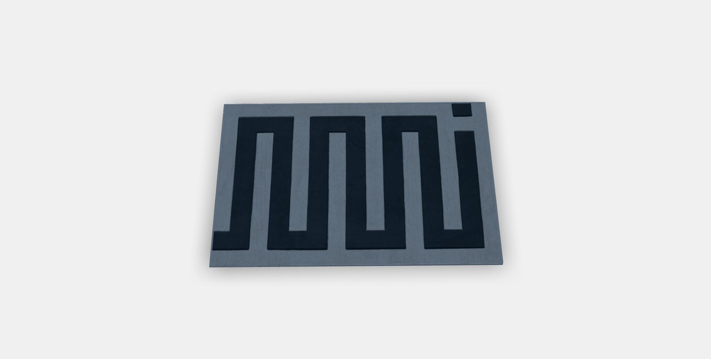 BLASKATA Teppich Low-poly 3D model_3