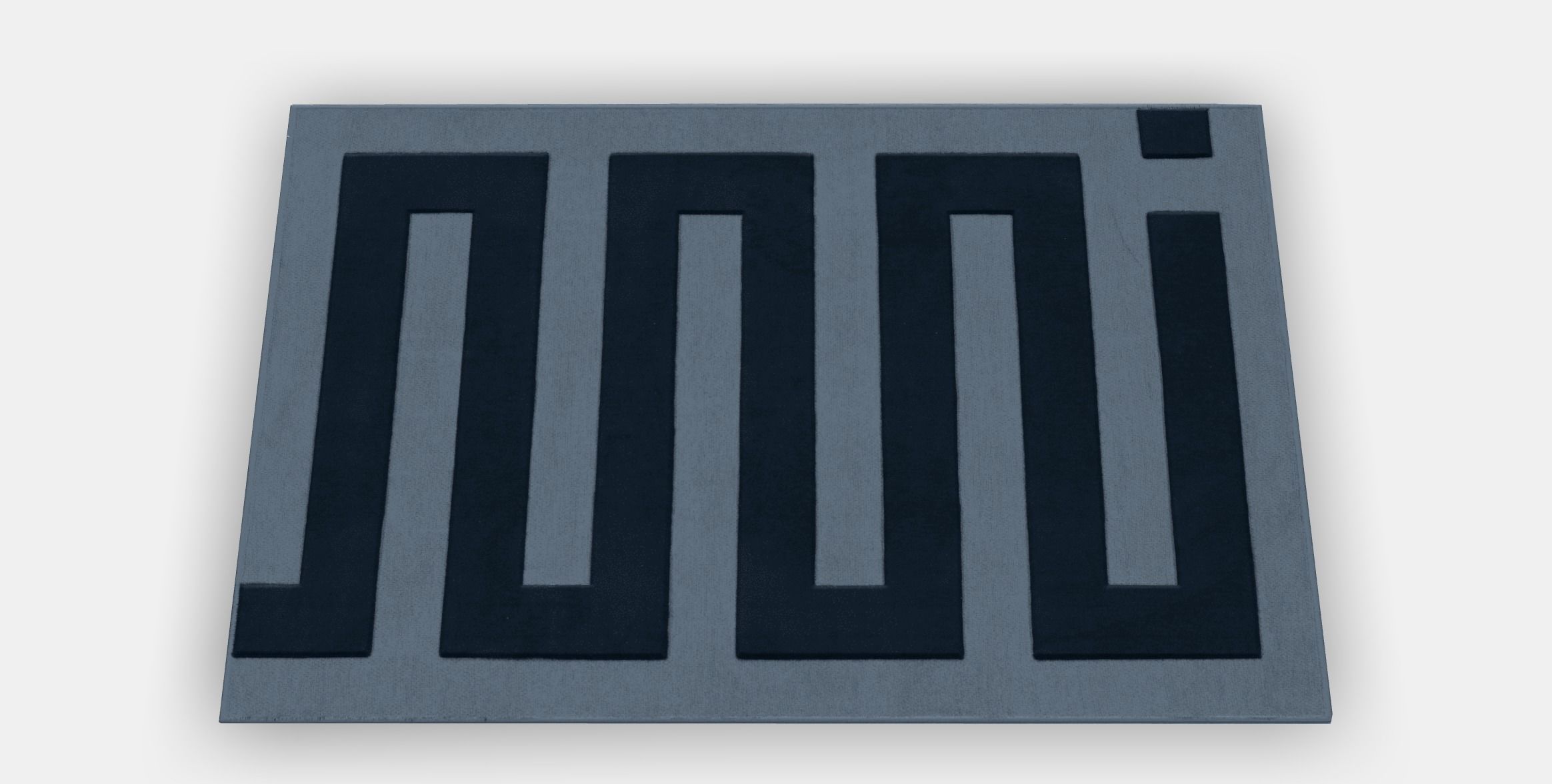 BLASKATA Teppich Low-poly 3D model_8