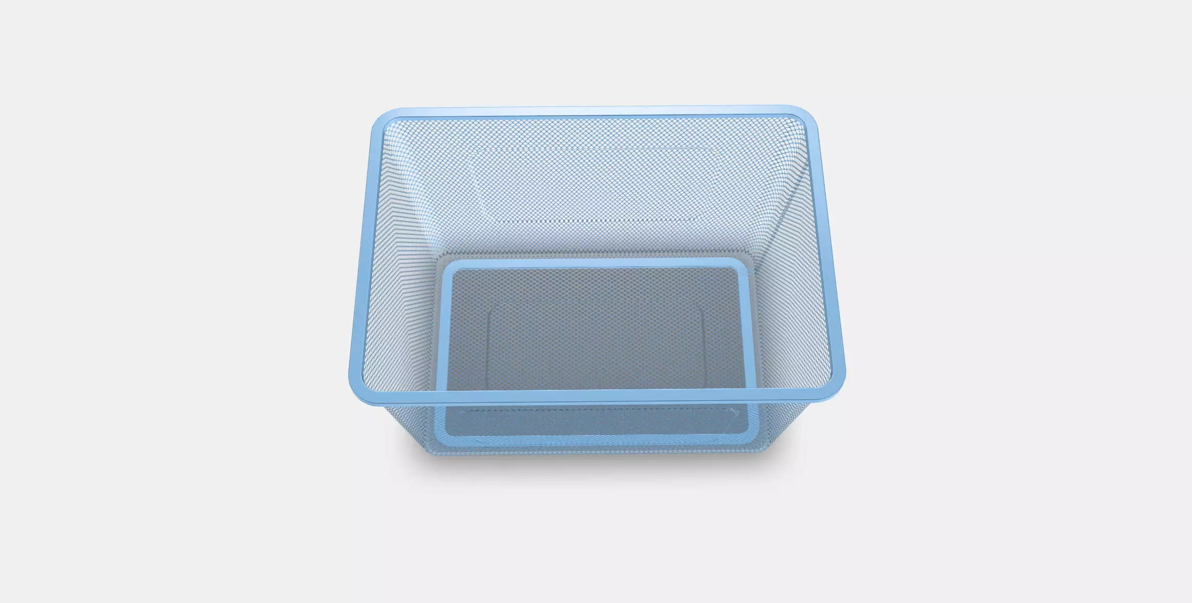 TROFAST mesh wire basket 2 Low-poly 3D model_0