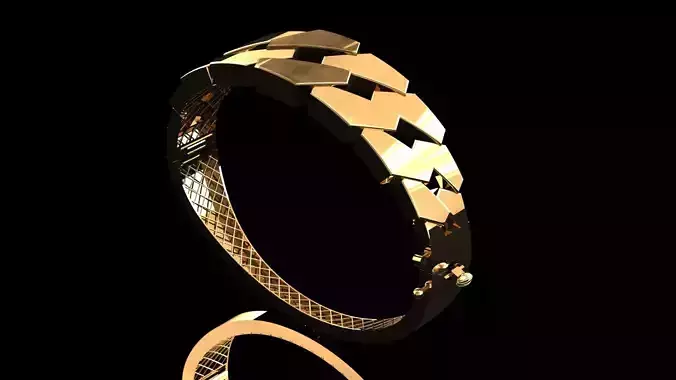 elegant bracelet model 3D print model