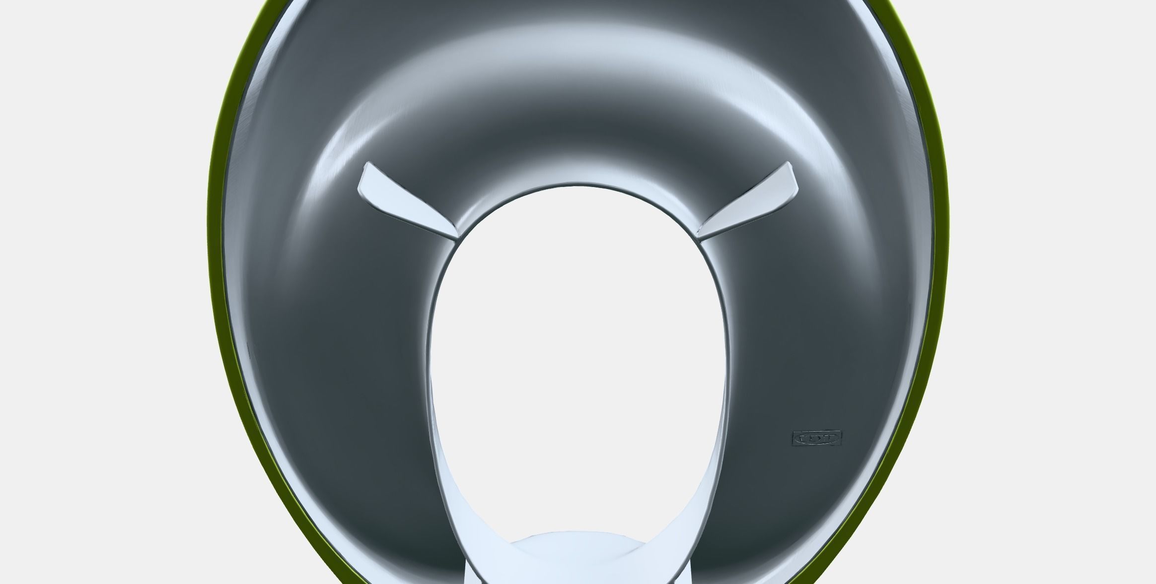 TOSSIG Toilettensitz Low-poly 3D model_8