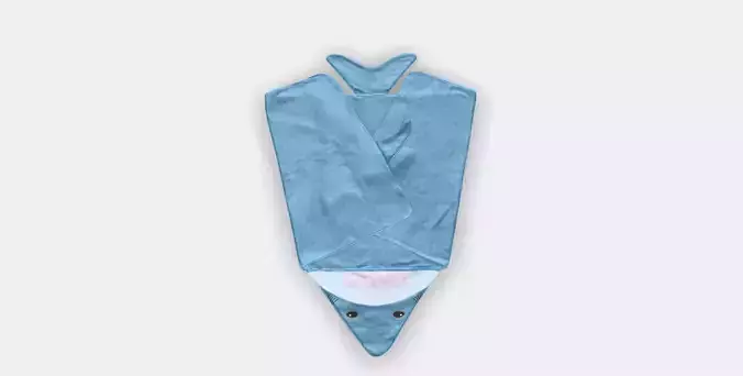 BLAVINGAD hooded towel