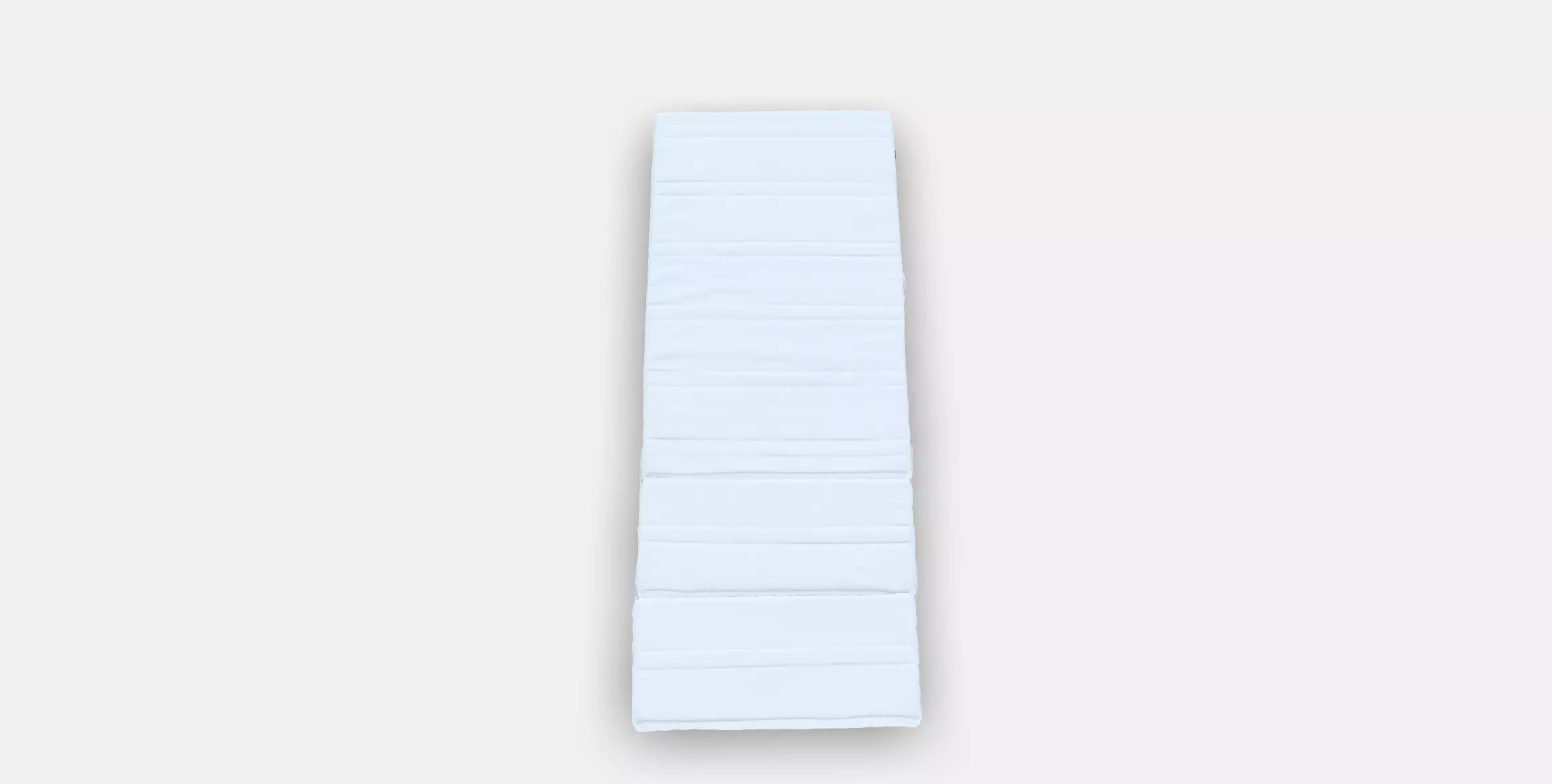 NATTSMYG foam mattress for bed frame Low-poly 3D model_0