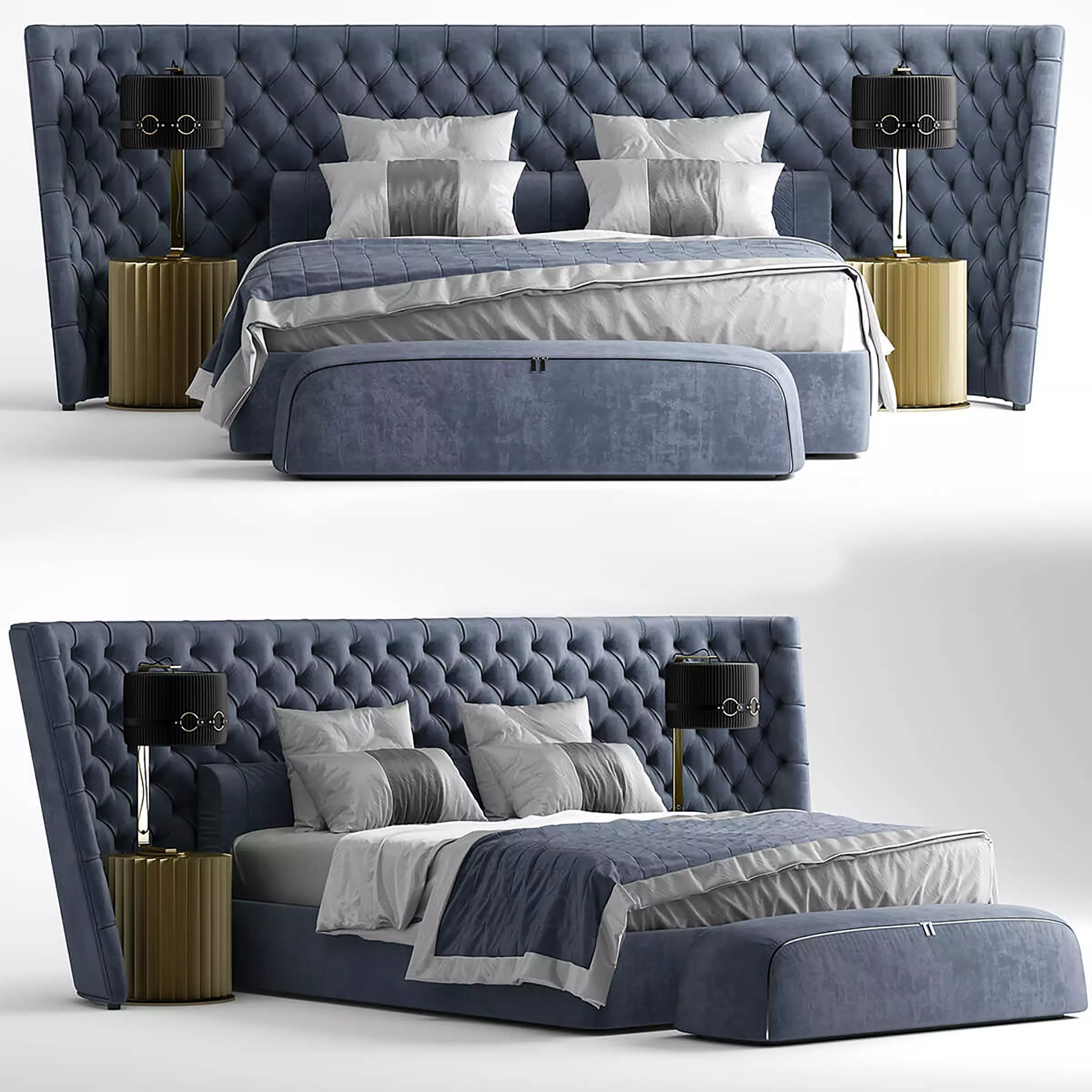 Bed-vittoria-frigerio 3D model
