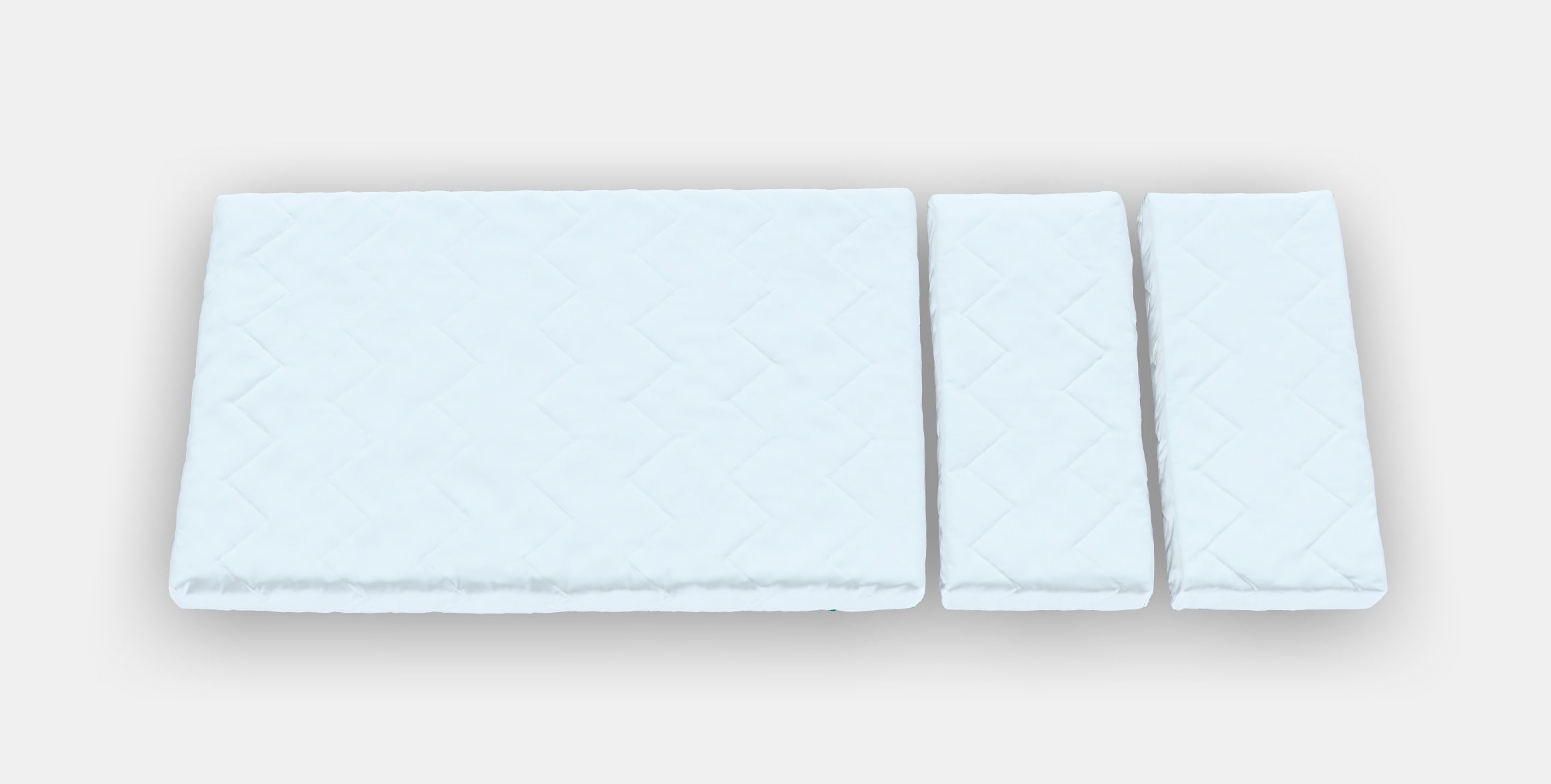 VIMSIG Foam mattress for bed frame Low-poly 3D model_4