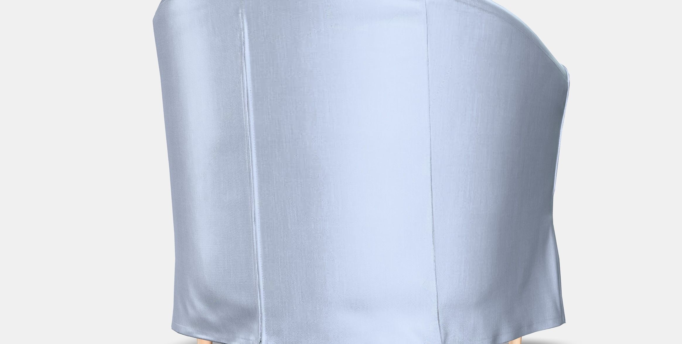 TULLSTA Sessel Low-poly 3D model_6