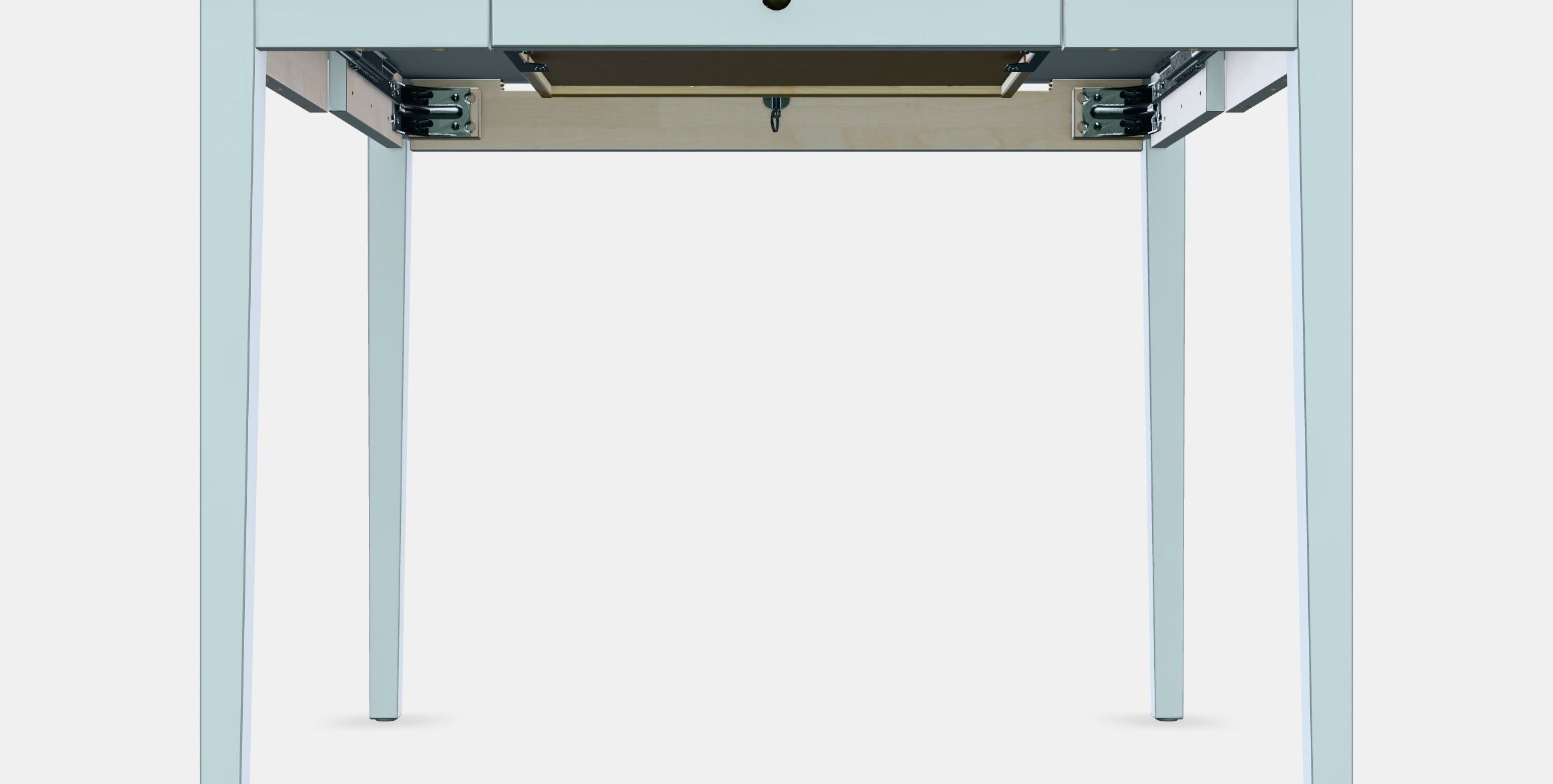 IDANAS folding table Low-poly 3D model_12