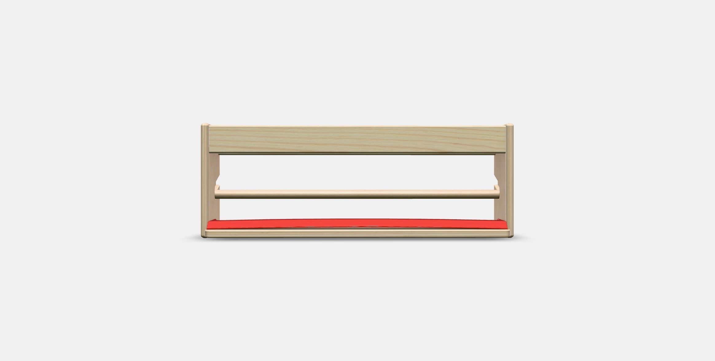 MALA paper roll holder with shelf Low-poly 3D model_10