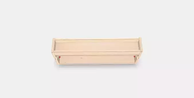 MALA paper roll holder with shelf