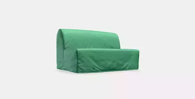LYCKSELE LOVAS 2-seater sofa bed Low-poly 3D model