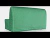 LYCKSELE LOVAS 2-seater sofa bed Low-poly 3D model_1