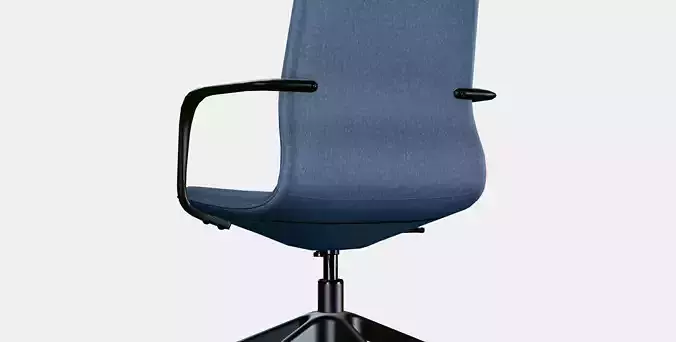 LANGFJALL conference chair with armrests 6