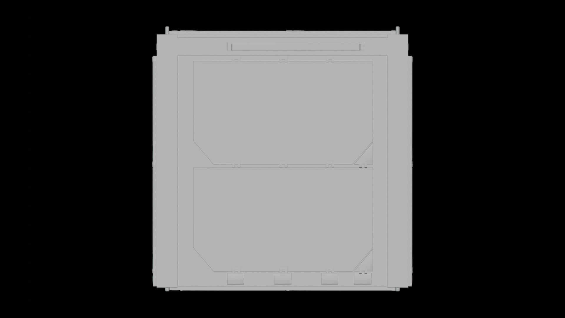 Nano Satellite 3D model_3