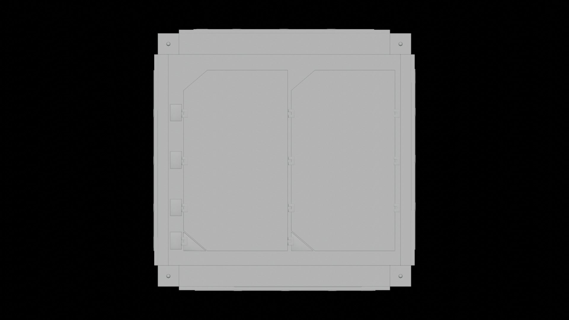 Nano Satellite 3D model_4