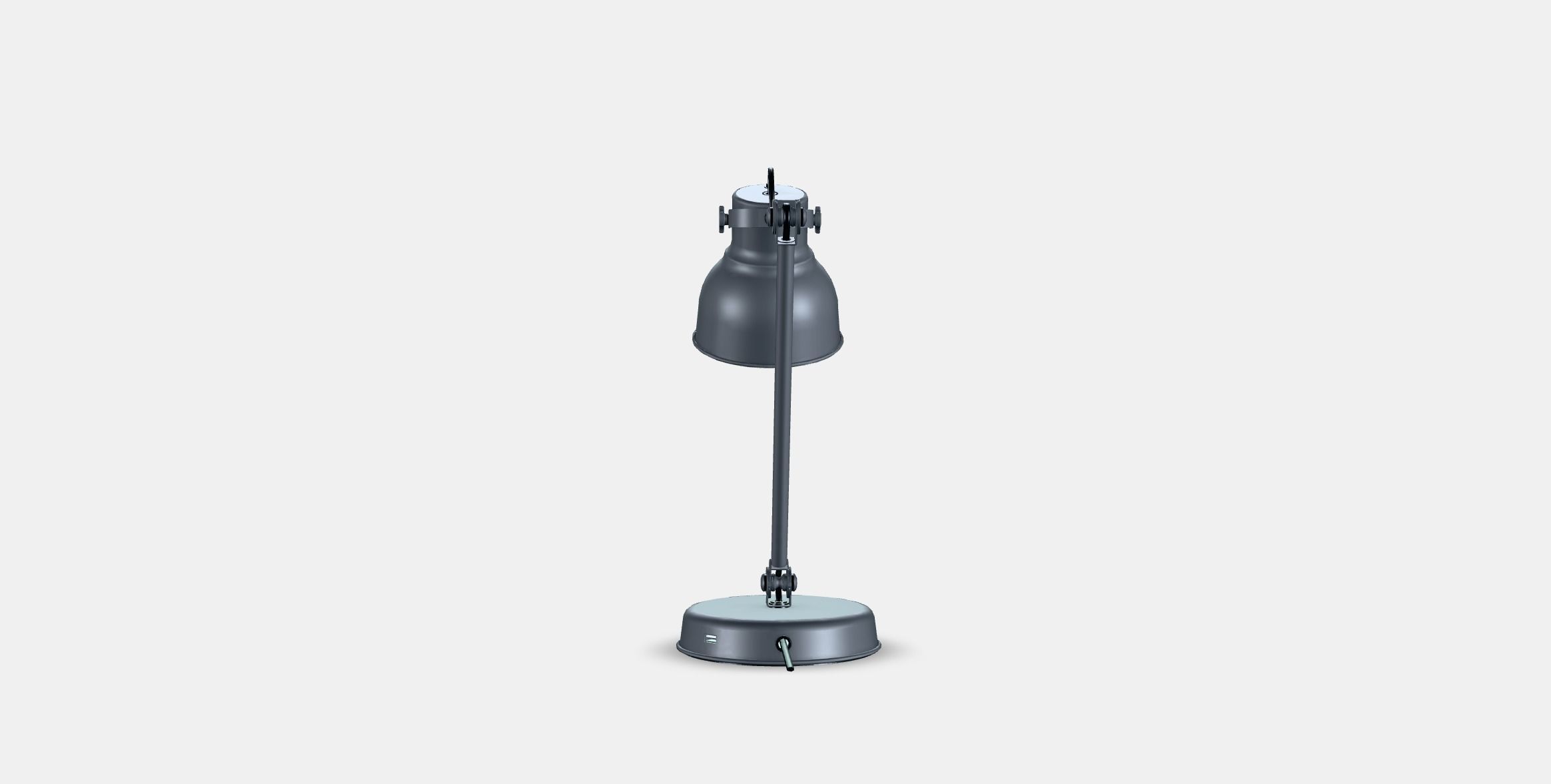 HEKTAR desk lamp 1 Low-poly 3D model_14