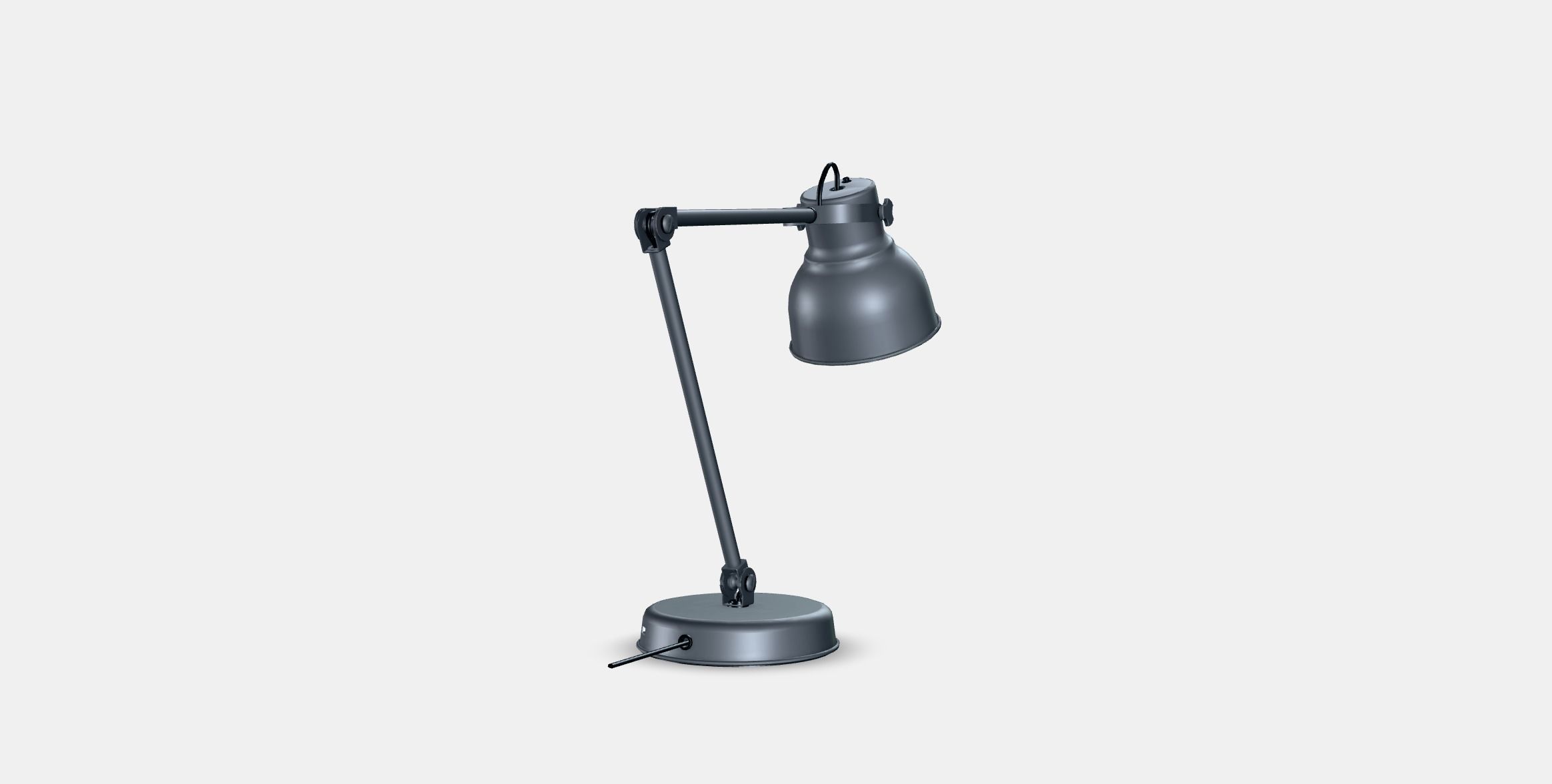 HEKTAR desk lamp 1 Low-poly 3D model_5
