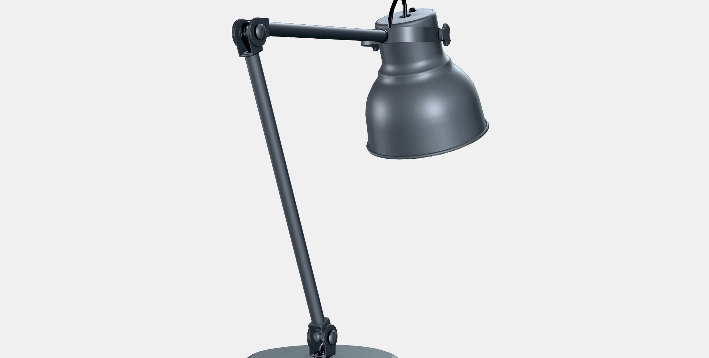 HEKTAR desk lamp 1 Low-poly 3D model_6