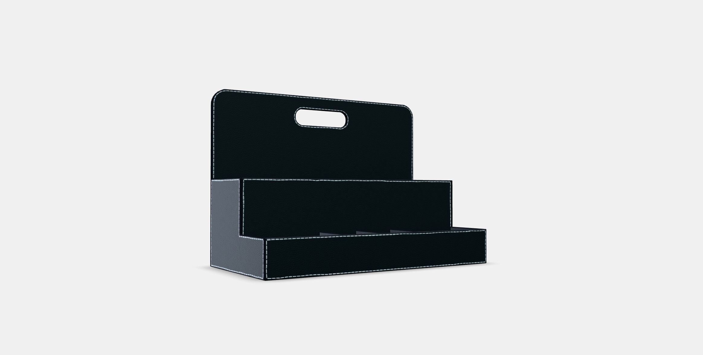 RISSLA writing utensil compartment Low-poly 3D model_2