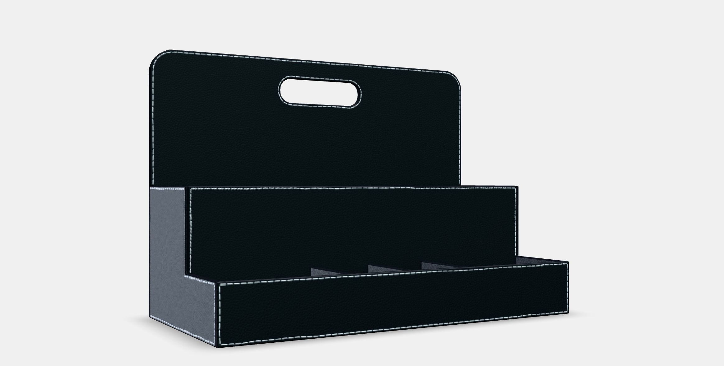 RISSLA writing utensil compartment Low-poly 3D model_9