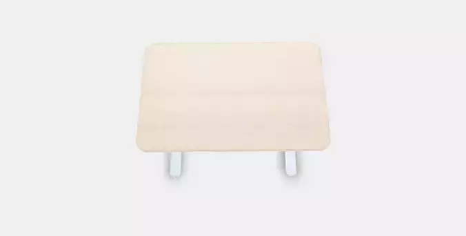 BEKANT desk sit-stand 6 Low-poly 3D model