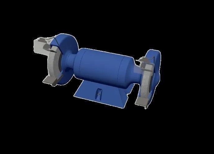 Bench Grinder 3D print model_4