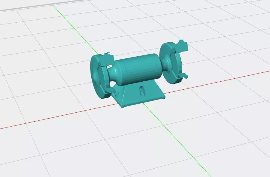 Bench Grinder 3D print model_0
