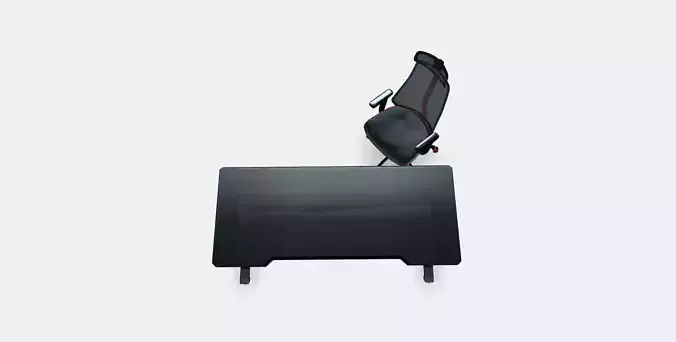 UPPSPEL - MATCHSPEL gaming desk and chair